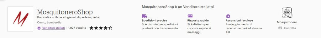 recensioni mosquitonero etsy